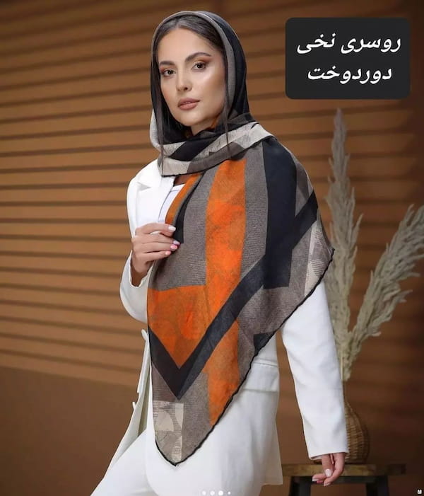 عکس-روسری زنانه نخی