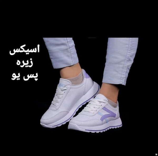 عکس-کفش زنانه اسیکس زرد