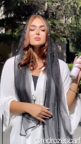 شال زنانه تور