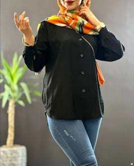 مانتو زنانه مشکی