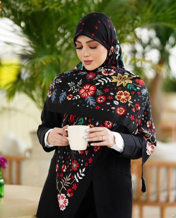 عکس-روسری زنانه نخ