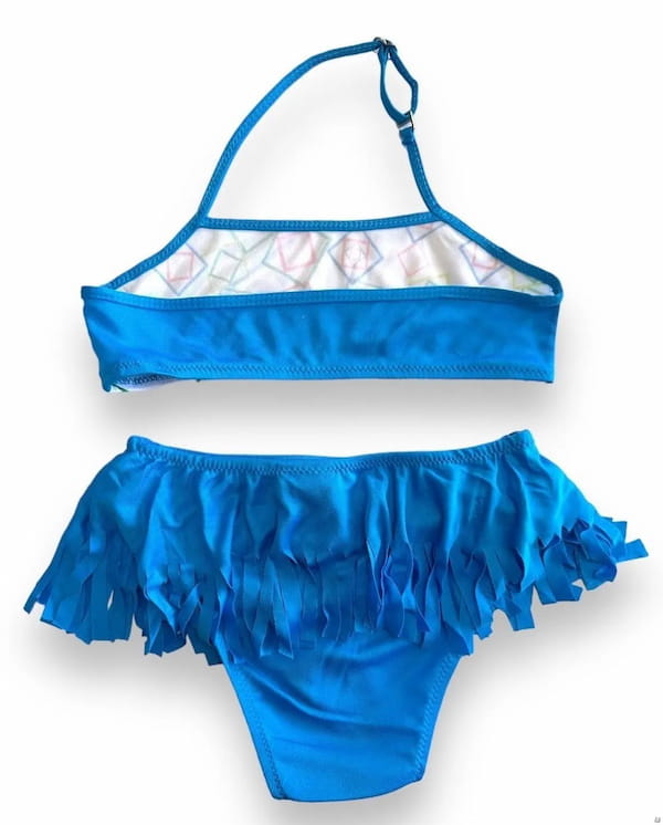 عکس-لباس شنا زنانه آبی