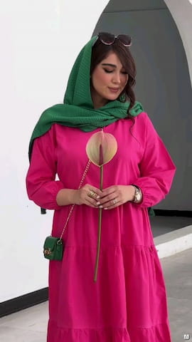 مانتو زنانه الیاف طبیعی