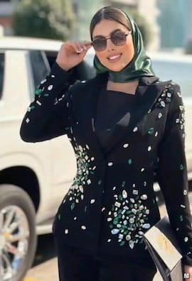 مانتو زنانه کریستال