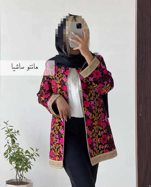 عکس-مانتو سوزن دوزی زنانه مازراتی