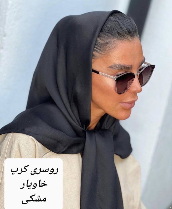 عکس-روسری زنانه کرپ