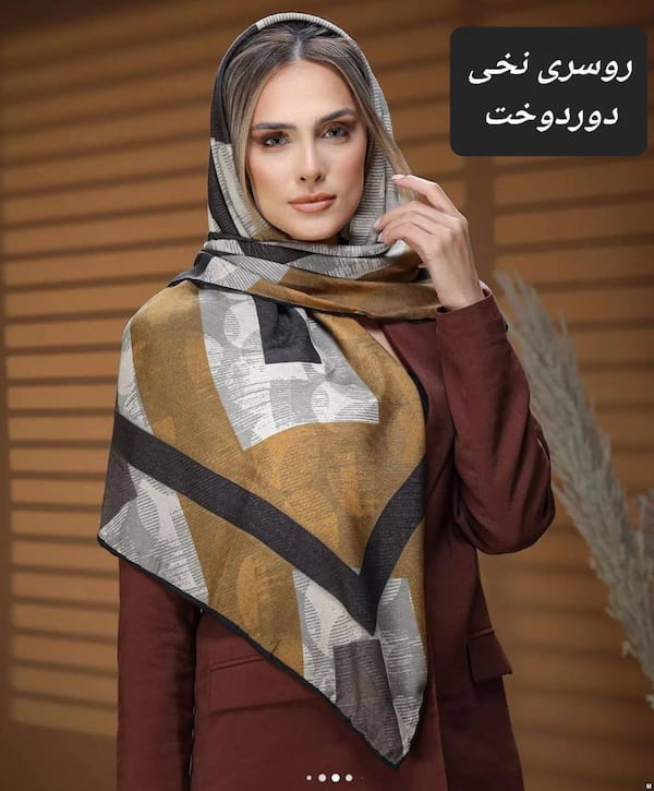 عکس-روسری زنانه نخی