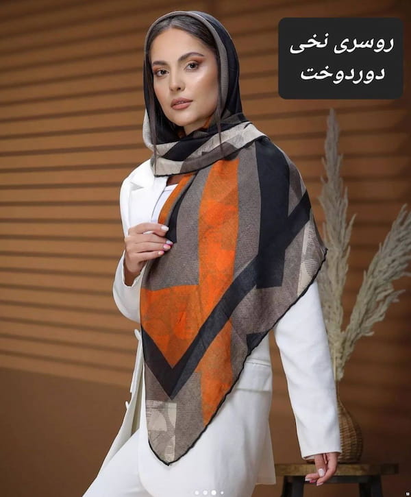 عکس-روسری زنانه نخی