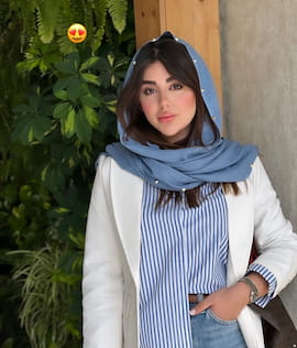 شال زنانه نخی