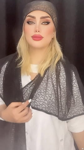 شال زنانه مشکی