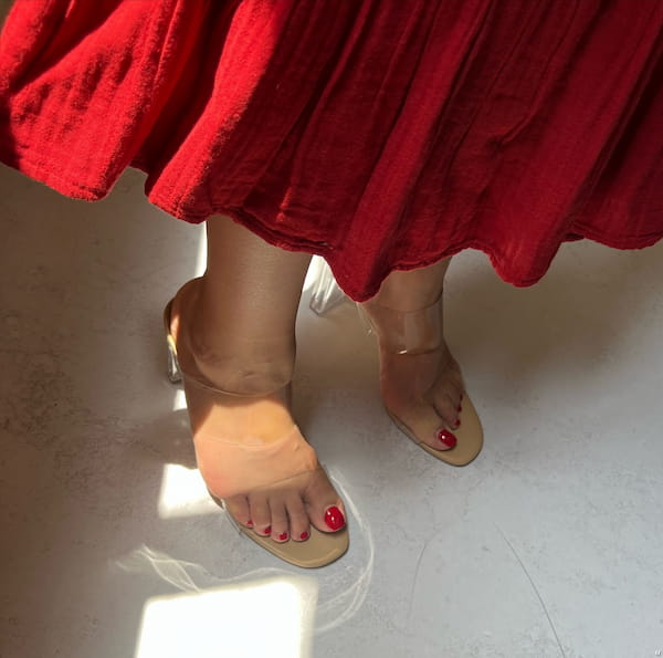 عکس-کفش زنانه تک رنگ