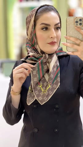 روسری زنانه ابریشم