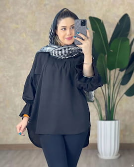 شومیز زنانه مشکی