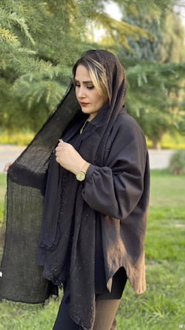 شال زنانه گیپور