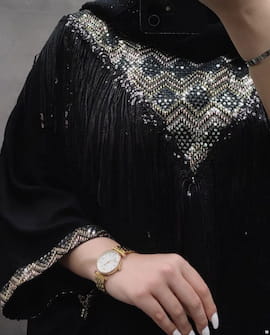 مانتو زنانه پارچه مشکی