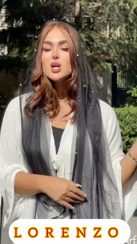 شال زنانه تور