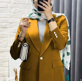 مانتو زنانه کرپ مازراتی