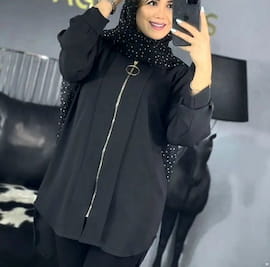 مانتو زنانه بنگال مشکی