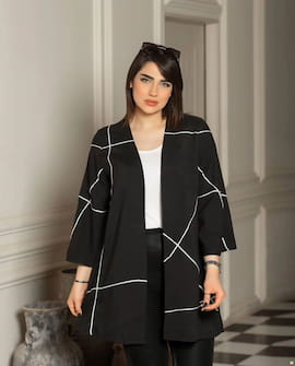 مانتو زنانه مشکی