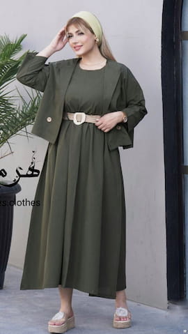 ست پوشاک زنانه لینن