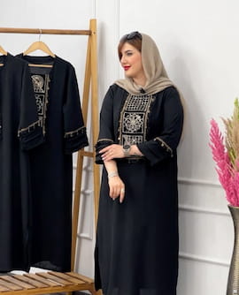 پیراهن زنانه ابر و بادی