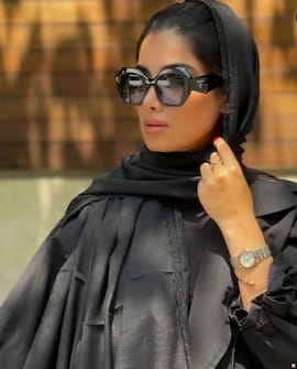 شال زنانه دانتل مشکی