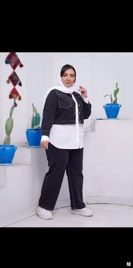 ست پوشاک زنانه جین