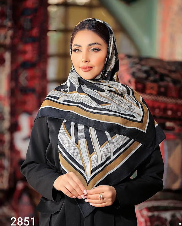 عکس-روسری زنانه نخی