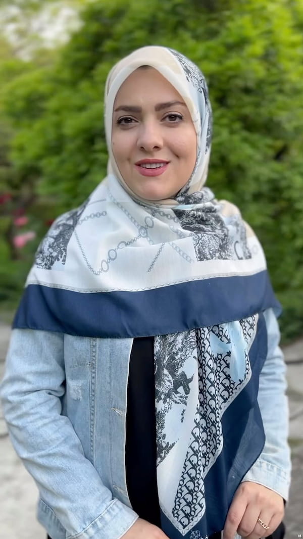 عکس-روسری زنانه نخی