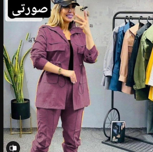 عکس-مانتو زنانه میکرو صورتی