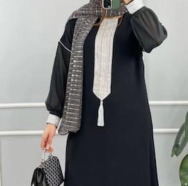 مانتو زنانه مشکی