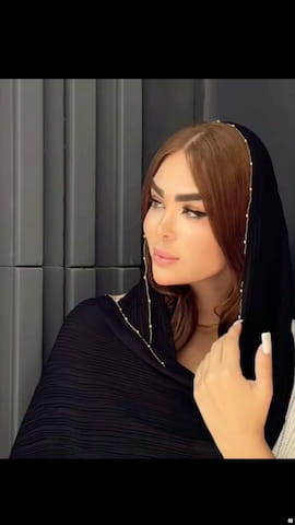 شال زنانه مشکی