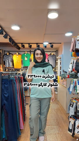 تیشرت زنانه کتان