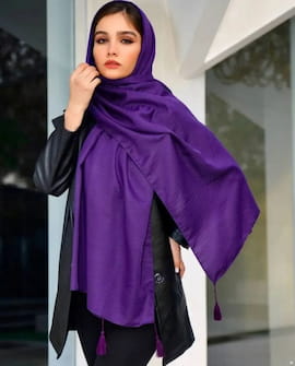 شال تابستانه زنانه نخی