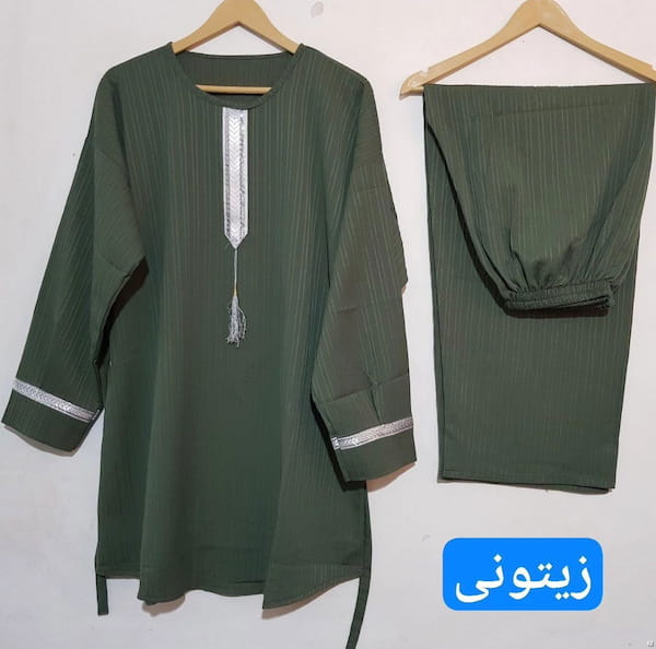 عکس-ست پوشاک زنانه نخی