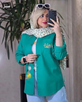 مانتو زنانه کتان