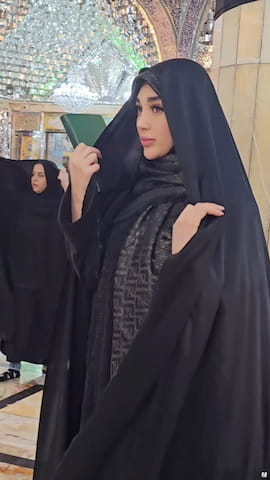 چادر زنانه مشکی