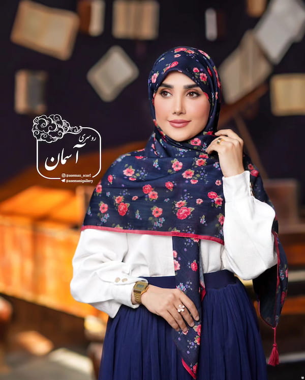 عکس-روسری زنانه نخ