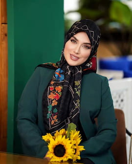 روسری زنانه ابریشم توییل