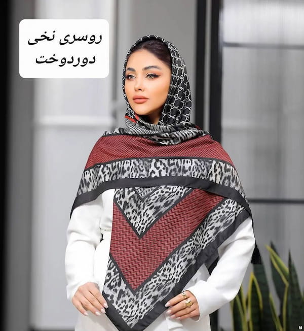 عکس-روسری زنانه نخی