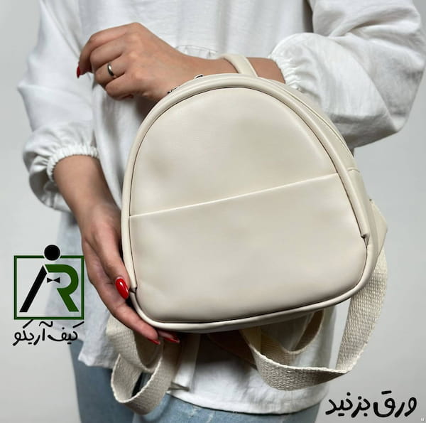 عکس-کوله پشتی کژوال زنانه چرم