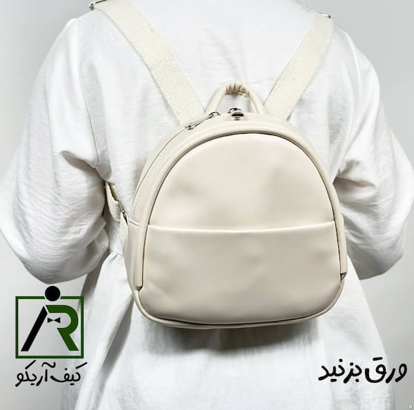 عکس-کوله پشتی کژوال زنانه چرم